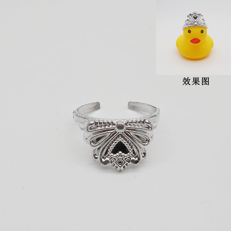 Wholesale 100pcs/pack small duck toy hat accessories